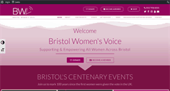 Desktop Screenshot of bristolwomensvoice.org.uk
