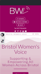 Mobile Screenshot of bristolwomensvoice.org.uk