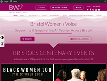 Tablet Screenshot of bristolwomensvoice.org.uk